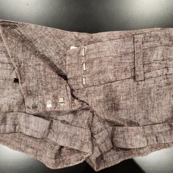Charlotte Russe Linen Blend Shorts Size 3 - Picture 6 of 9